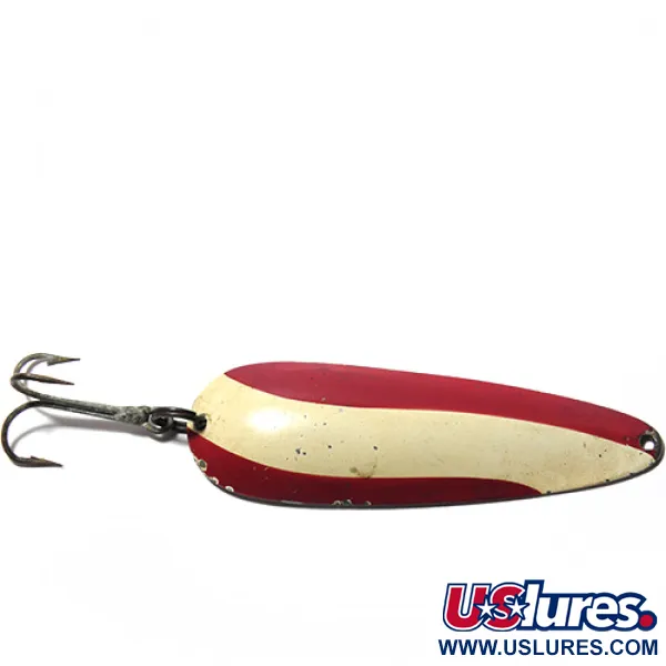 Vintage  Eppinger Dardevle, 1oz Red / Ivory fishing spoon #0063