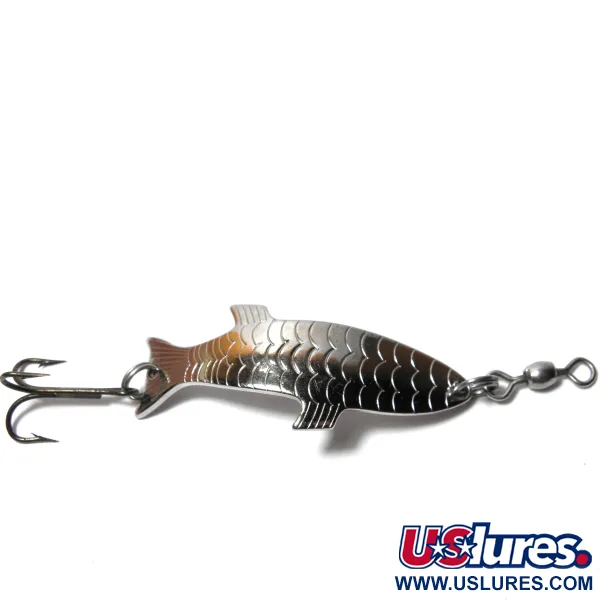 Vintage  Acme Phoebe, 3/16oz Nickel fishing spoon #0070