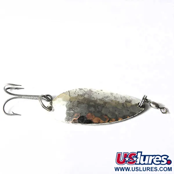 Vintage  Eppinger Dardevle Devle Dog, 2/5oz Nickel fishing spoon #0175