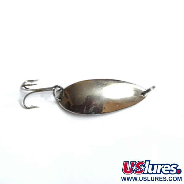Vintage  Seneca Little Cleo (Hula Girl), 2/3oz Nickel fishing spoon #0176