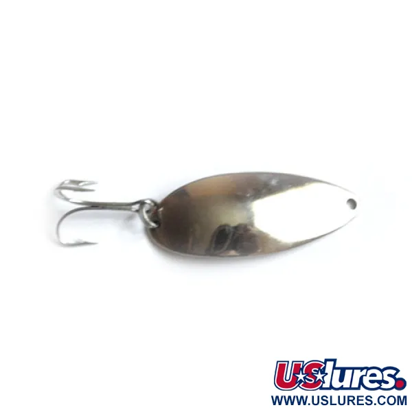 Vintage  Seneca Little Cleo (Hula Girl), 1/2oz Nickel fishing spoon #0177