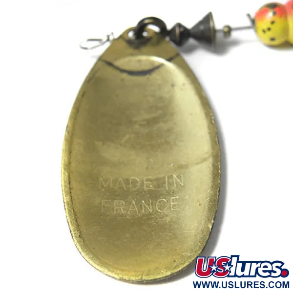 Vintage   Mepps Aglia 5, 1/2oz Brass spinning lure #0202