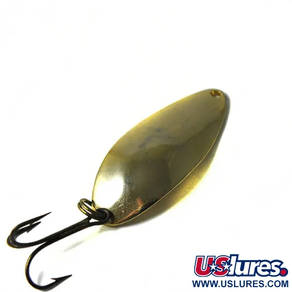 Vintage  Seneca Little Cleo (Hula Girl), 1/2oz Gold fishing spoon #0290
