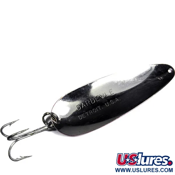 Vintage  Eppinger Dardevle, 1oz Red / White fishing spoon #0336