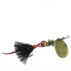 Mepps Aglia 0 dressed (with tail)