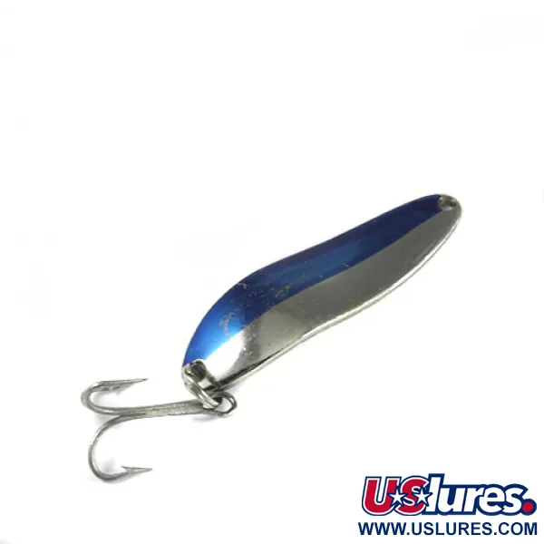 Vintage  Eppinger Dardevle Cop-E-Cat 7300, 1/3oz Nickel / Blue fishing spoon #0428