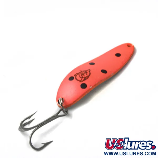 Vintage  Eppinger Dardevle Cop-E-Cat 7300, 1/2oz Orange / Black fishing spoon #0449