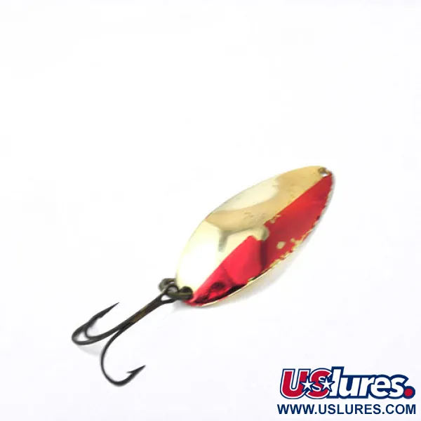 Vintage  Seneca Little Cleo (Hula Girl) , 1/2oz Red / Golden fishing spoon #0464