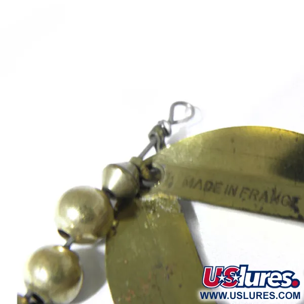 Vintage   Mepps Double Cross, 1/8oz Brass spinning lure #0471