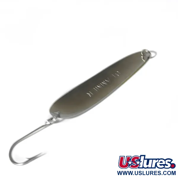Vintage   Slammer, 2/5oz Nickel / Golden fishing spoon #0480