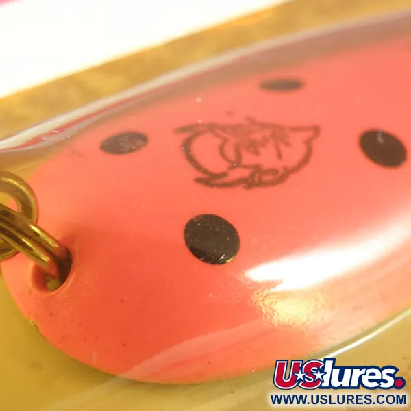  Eppinger Dardevle, 3/4oz Orange / Black fishing spoon #0517