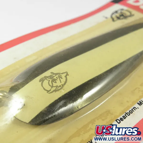  Eppinger Dardevle, 1oz White / Black fishing spoon #0522