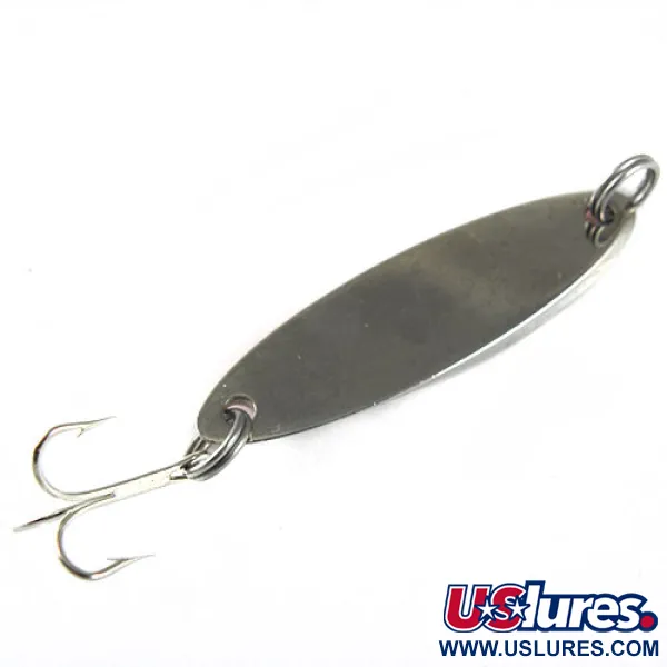 Vintage  Acme Kastmaster, 1/4oz Nickel / Orange fishing spoon #0531