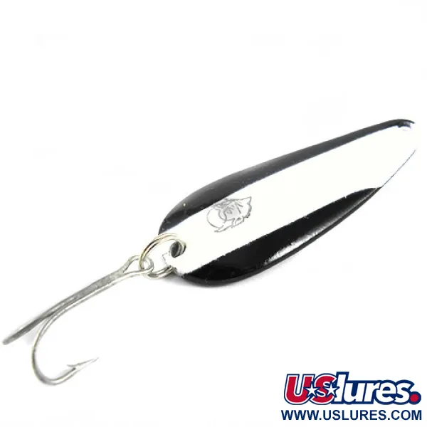  Eppinger Dardevle Imp, 2/5oz Black / White fishing spoon #0545
