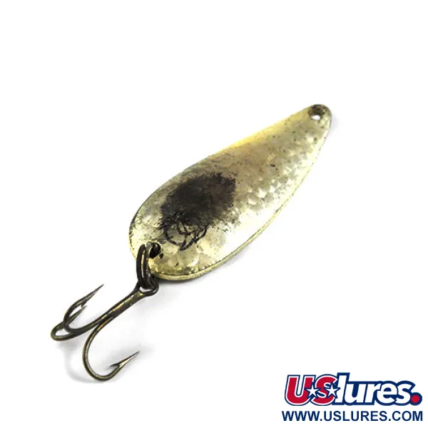 Vintage  Eppinger Dardevle Spinnie, 1/3oz Crystal (Silver Scale)  fishing spoon #0549