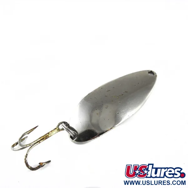 Vintage  Seneca Little Cleo (Hula Girl) , 1/2oz Nickel fishing spoon #0566