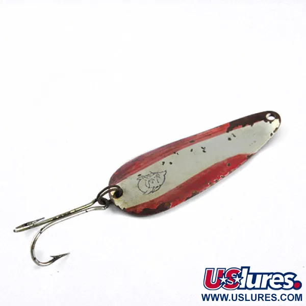 Vintage  Eppinger Dardevle Imp, 2/5oz Red / White fishing spoon #0576