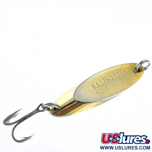 Vintage  Acme Kastmaster, 3/8oz Gold fishing spoon #0591