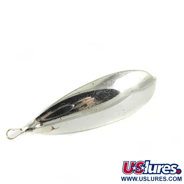 Vintage   Weedless Johnson Silver Minnow, 2/5oz Silver fishing spoon #0596