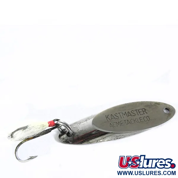 Vintage  Acme Kastmaster, 1/2oz Nickel fishing spoon #0635