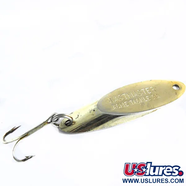 Vintage  Acme Kastmaster, 3/8oz Gold fishing spoon #0636