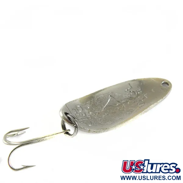 Vintage  Seneca Little Cleo (Hula Girl), 1/3oz Nickel fishing spoon #0641