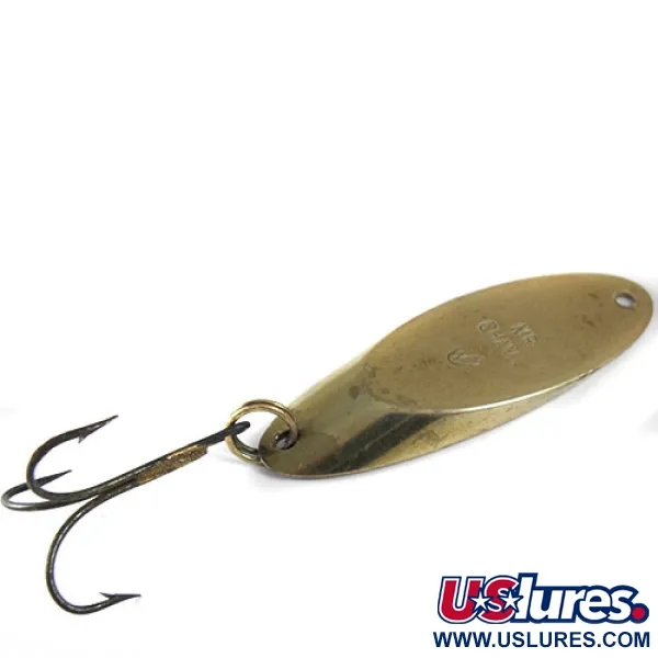 Vintage  Weber Mr Champ, 1 1/4oz Brass fishing spoon #0648