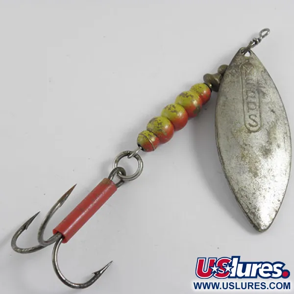 Vintage   Mepps Giant Killer, 1oz Silver spinning lure #0666
