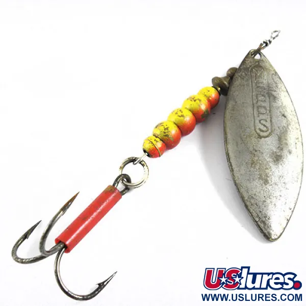 Vintage   Mepps Giant Killer, 1oz Silver spinning lure #0666