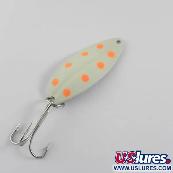  TODDCO Main liner Glow , 2/5oz Glow (Glow in Dark) fishing spoon #0675