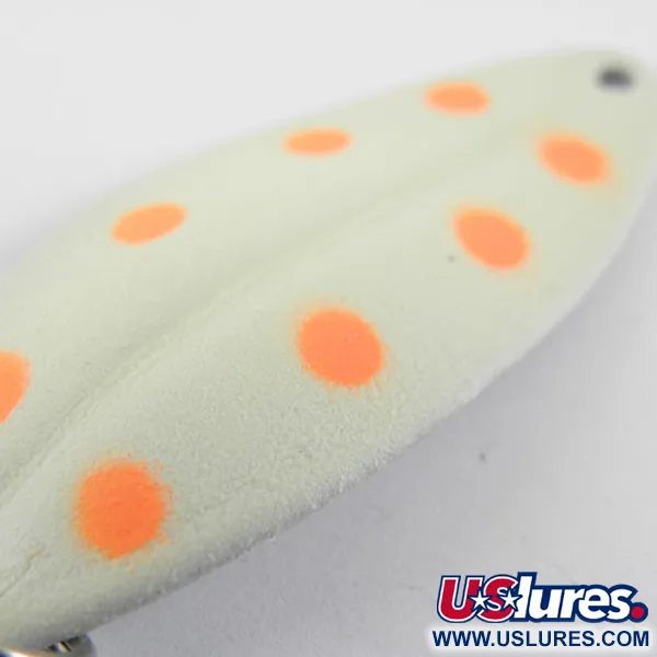  TODDCO Main liner Glow , 2/5oz Glow (Glow in Dark) fishing spoon #0675