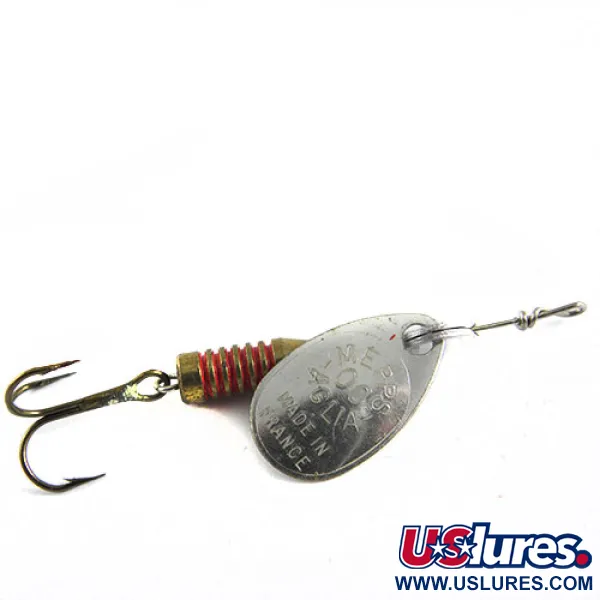 Vintage   Mepps Aglia 00, 1/16oz Silver spinning lure #0687