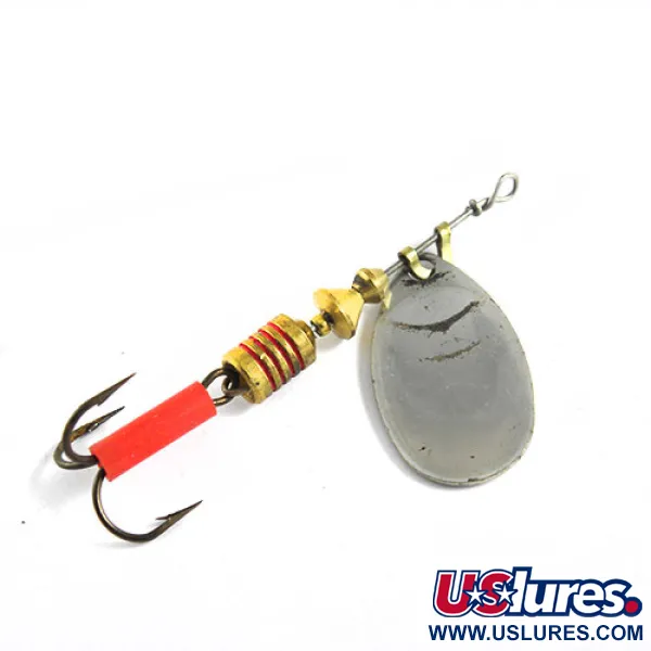 Vintage   Mepps Aglia 2, 3/16oz Silver spinning lure #0691