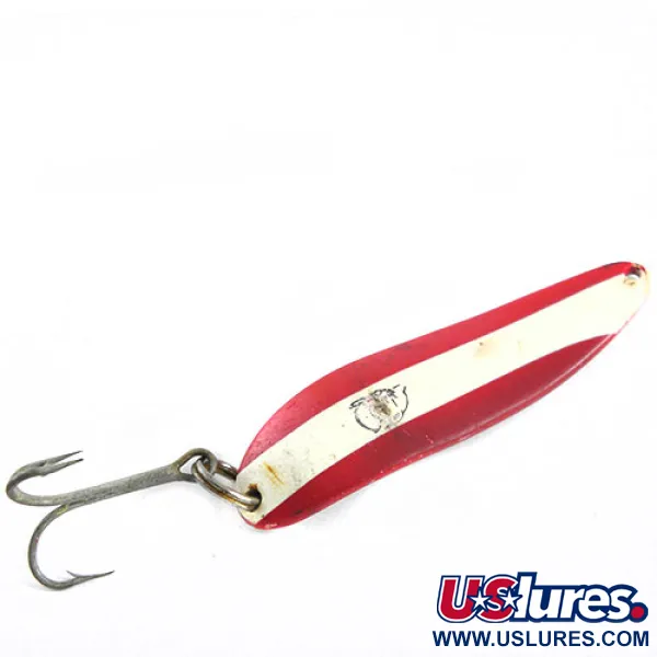 Vintage  Eppinger Dardevle Cop-E-Cat 7400, 1/2oz Red / White fishing spoon #0703