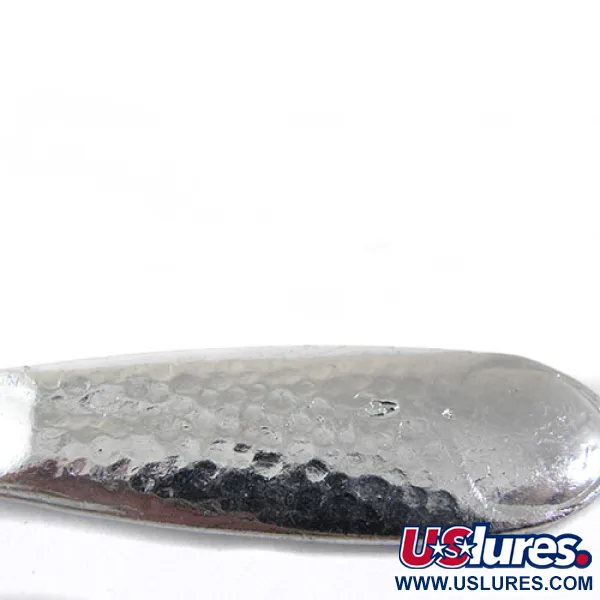 Vintage  Unknown Jig Lure, 1oz Nickel fishing spoon #0727