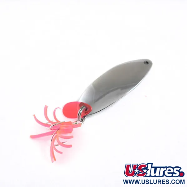 Vintage   Johnson Sprite, 3/16oz Nickel fishing spoon #0729