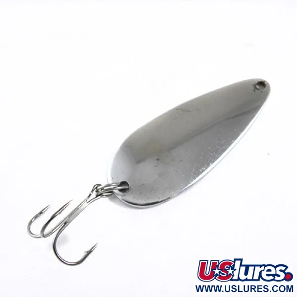 Vintage  Dayton Bait Company Dixee Jet, 2/3oz Nickel fishing spoon #0730