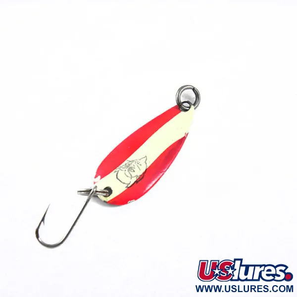Vintage  Eppinger Dardevle Midget Trout, 3/32oz Red / White fishing spoon #0731