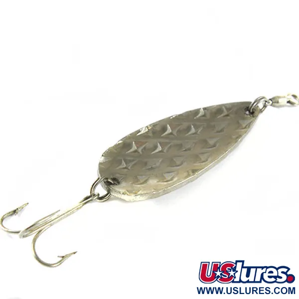 Vintage   Cabela's Diamond Spoon, 3/4oz Nickel fishing spoon #0745