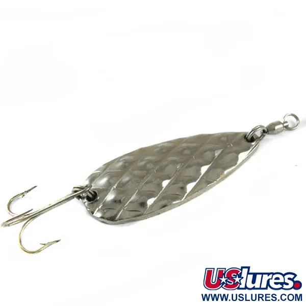 Vintage   Cabela's Diamond Spoon, 3/4oz Nickel fishing spoon #0745