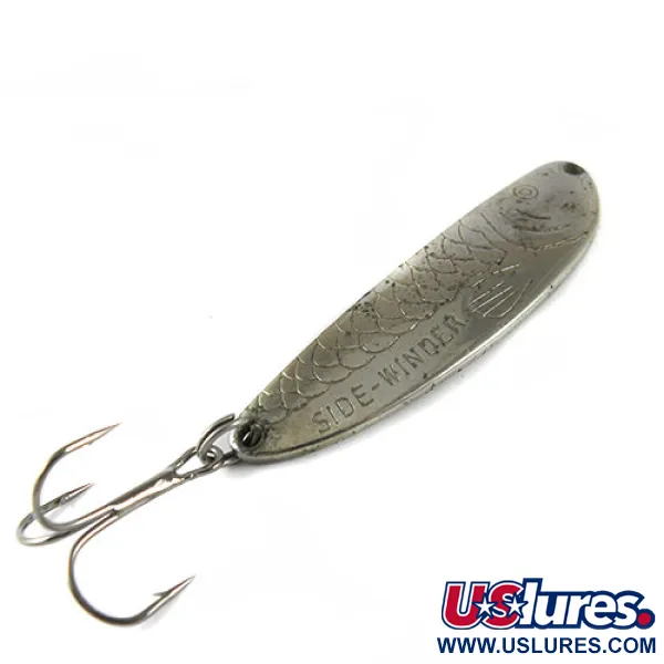 Vintage  Acme Side-Winder, 1/3oz Nickel fishing spoon #0761