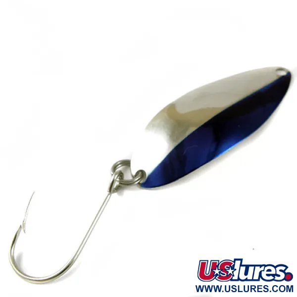 Vintage  Seneca Little Cleo (Hula Girl), 3/16oz Nickel / Blue fishing spoon #0776