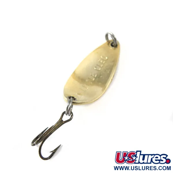 Vintage  Seneca Little Cleo, 3/16oz Gold fishing spoon #0787