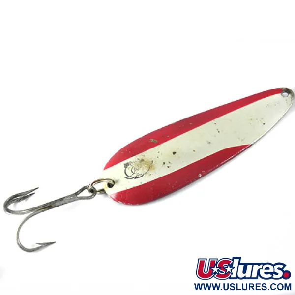 Vintage  Eppinger Dardevle, 1oz Red / White fishing spoon #0792