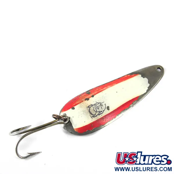 Vintage  Eppinger Dardevle Imp, 2/5oz Red / White fishing spoon #0796