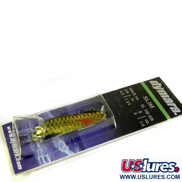  Dymara, 1/4oz Perch fishing spoon #0836