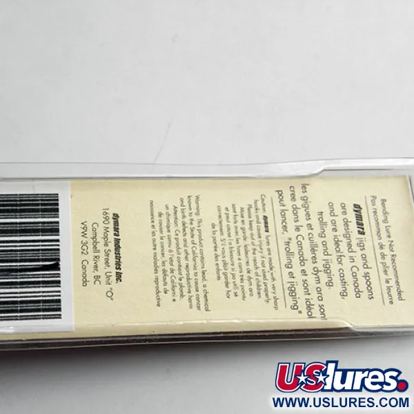   Dymara, 1/4oz Perch fishing spoon #0836