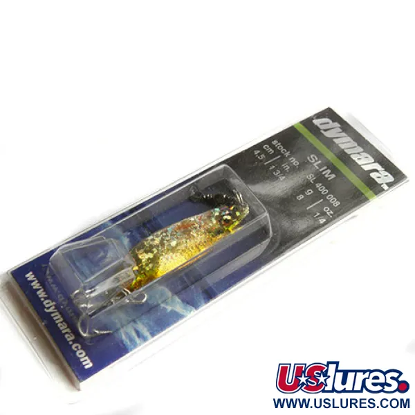   Dymara, 1/4oz Rainbow Trout fishing spoon #0838