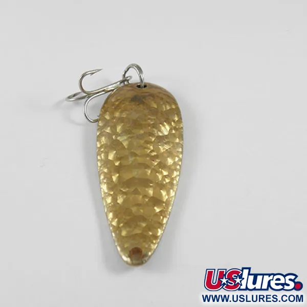 Vintage  Eppinger Dardevle Spinnie 0840, 1/3oz Crystal (Golden Scale)  fishing spoon #0840