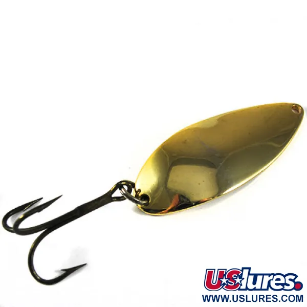 Vintage  Acme Little Cleo, 3/4oz Gold fishing spoon #0846
